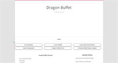 Desktop Screenshot of dragonbuffetdecatur.com