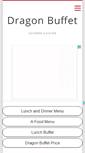 Mobile Screenshot of dragonbuffetdecatur.com